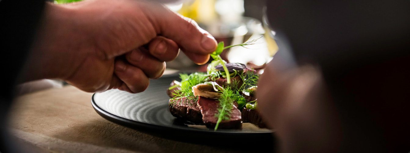 Plate of lamb